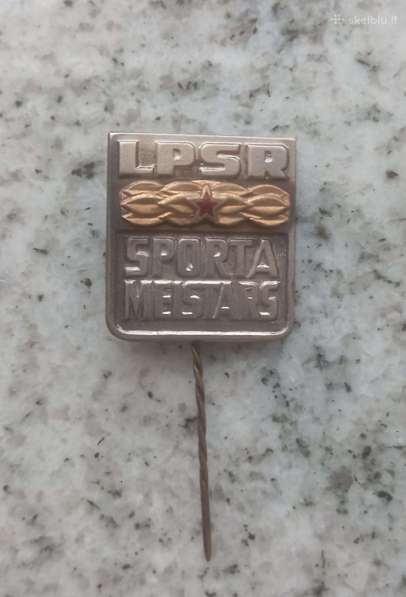 Ženkliukas Latvijos sporto meistras