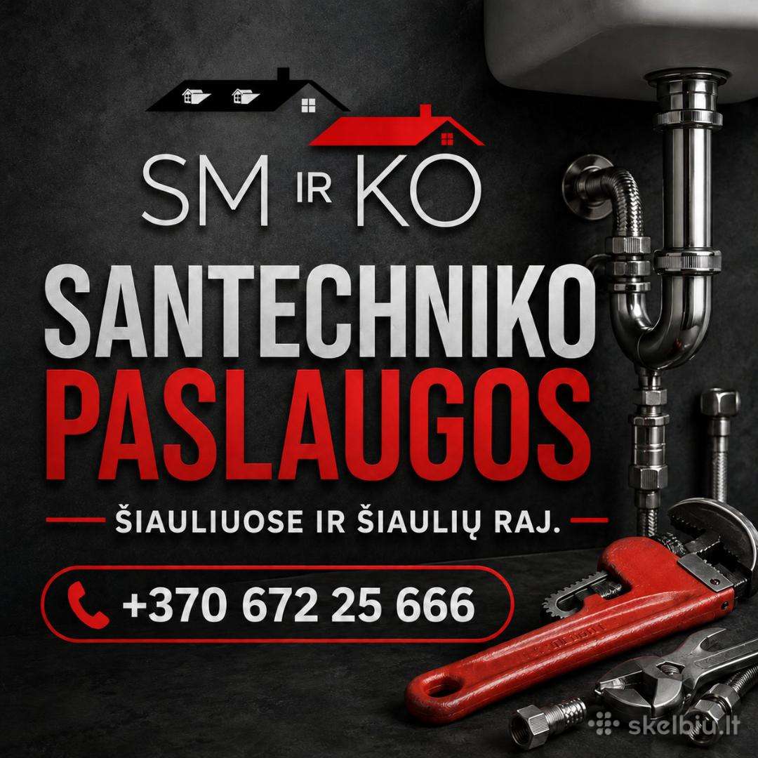 Santechniko paslaugos Šiauliai. Santechnikas
