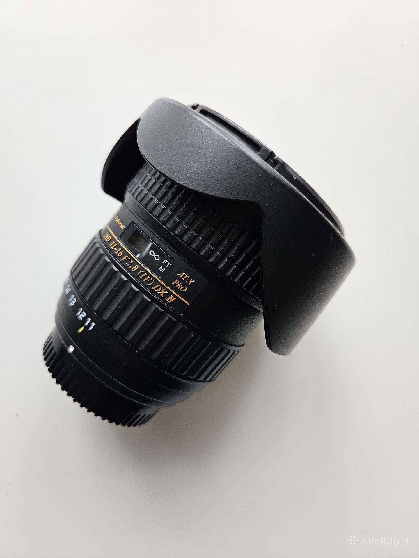 Tokina 11-16 f 2.8 + filtras