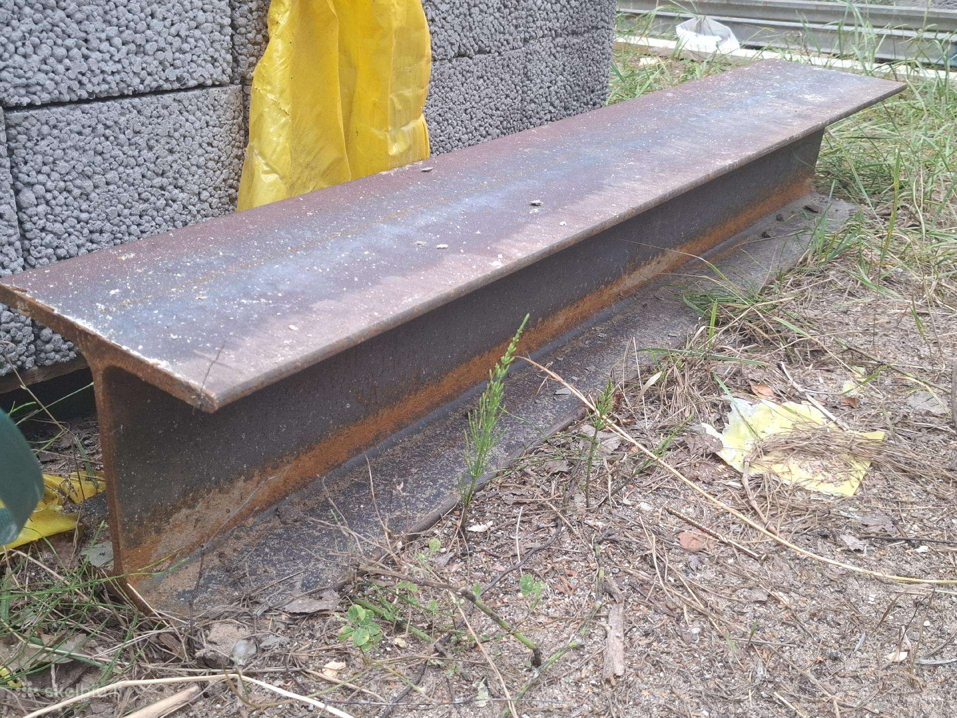 H formos metalo konstrukcija.ilgis 1,22m.
