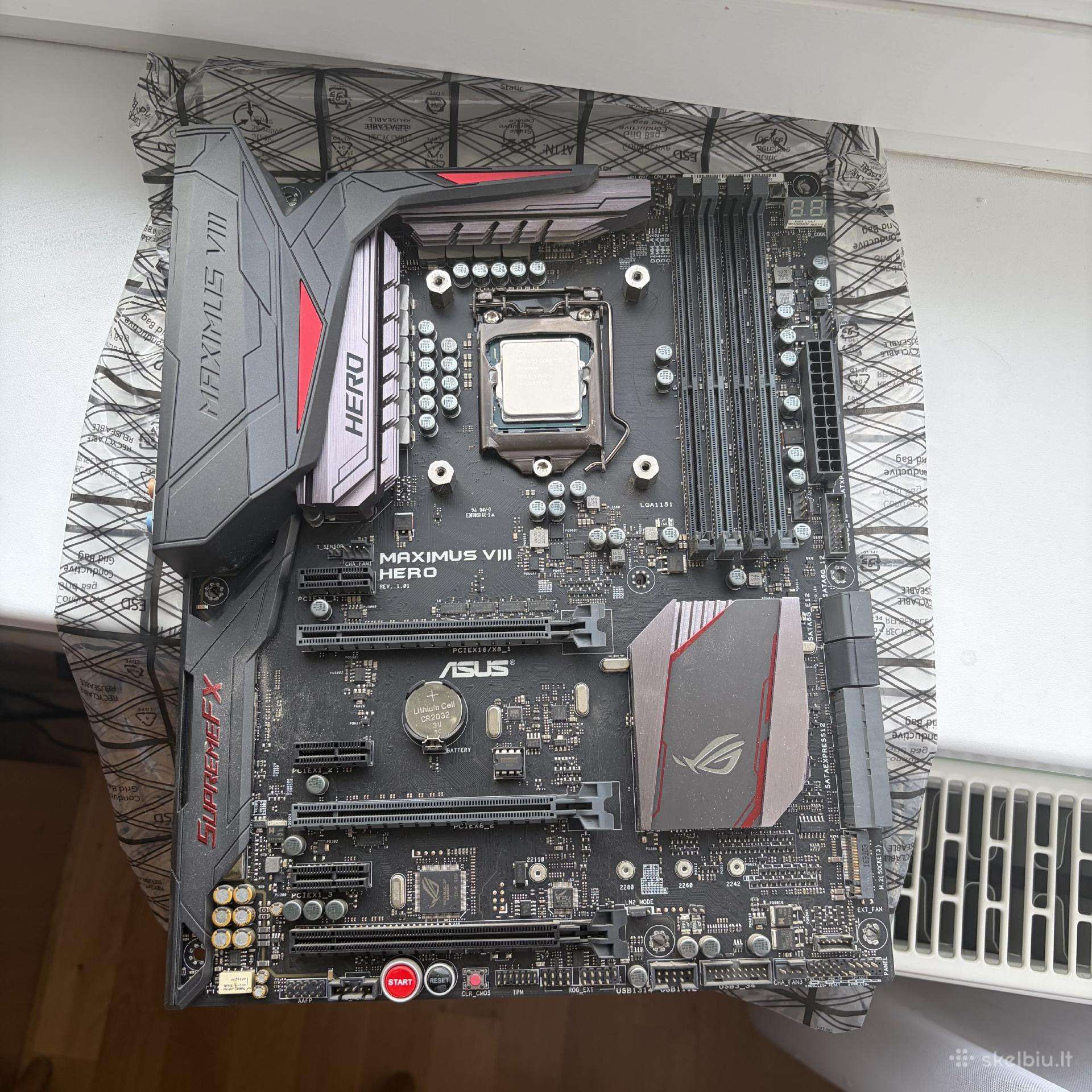 Asus z170 maximus vIII hero lga1151