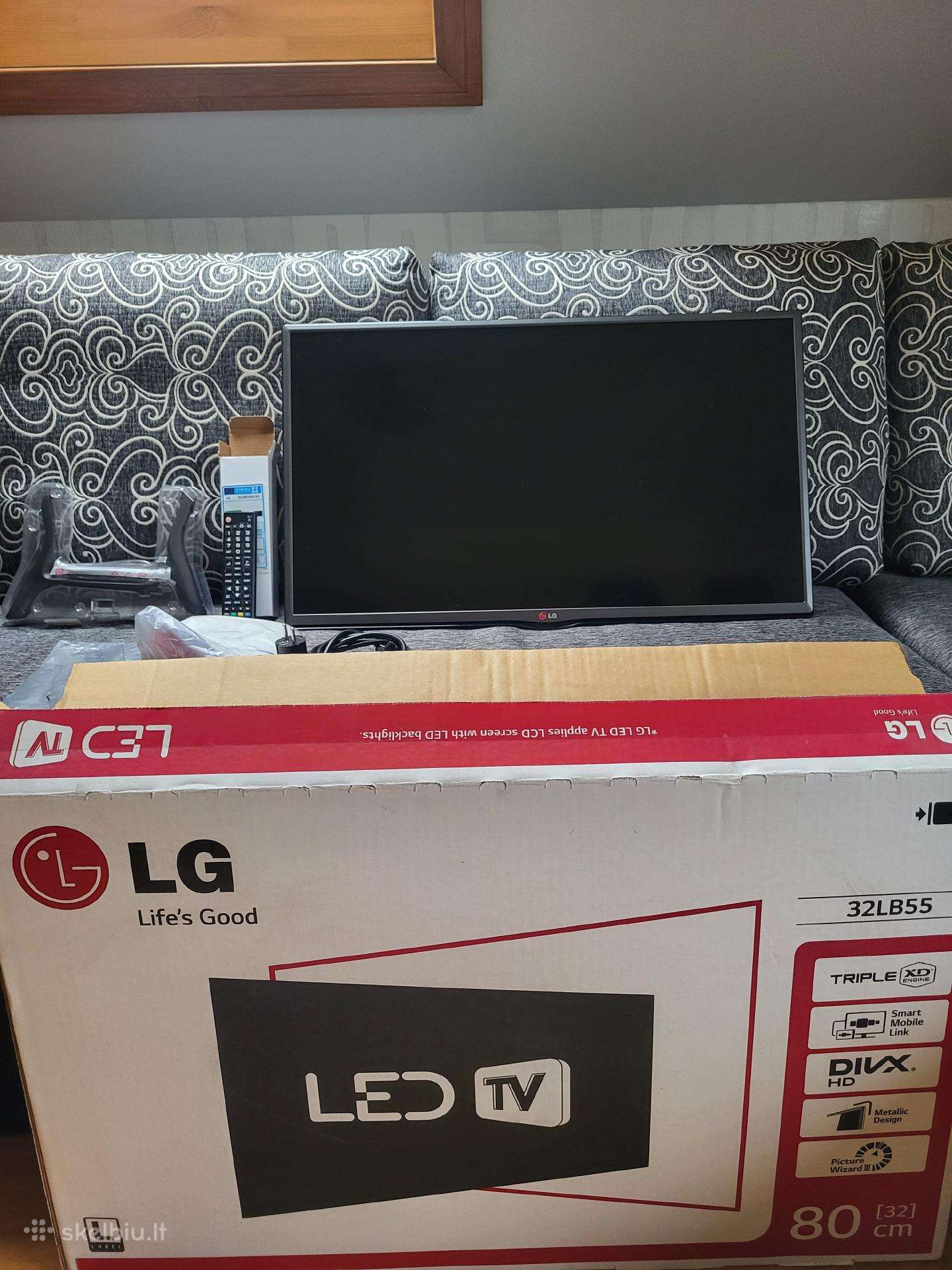Parduodu geros būkles TV LG su ipakavimo dėžę