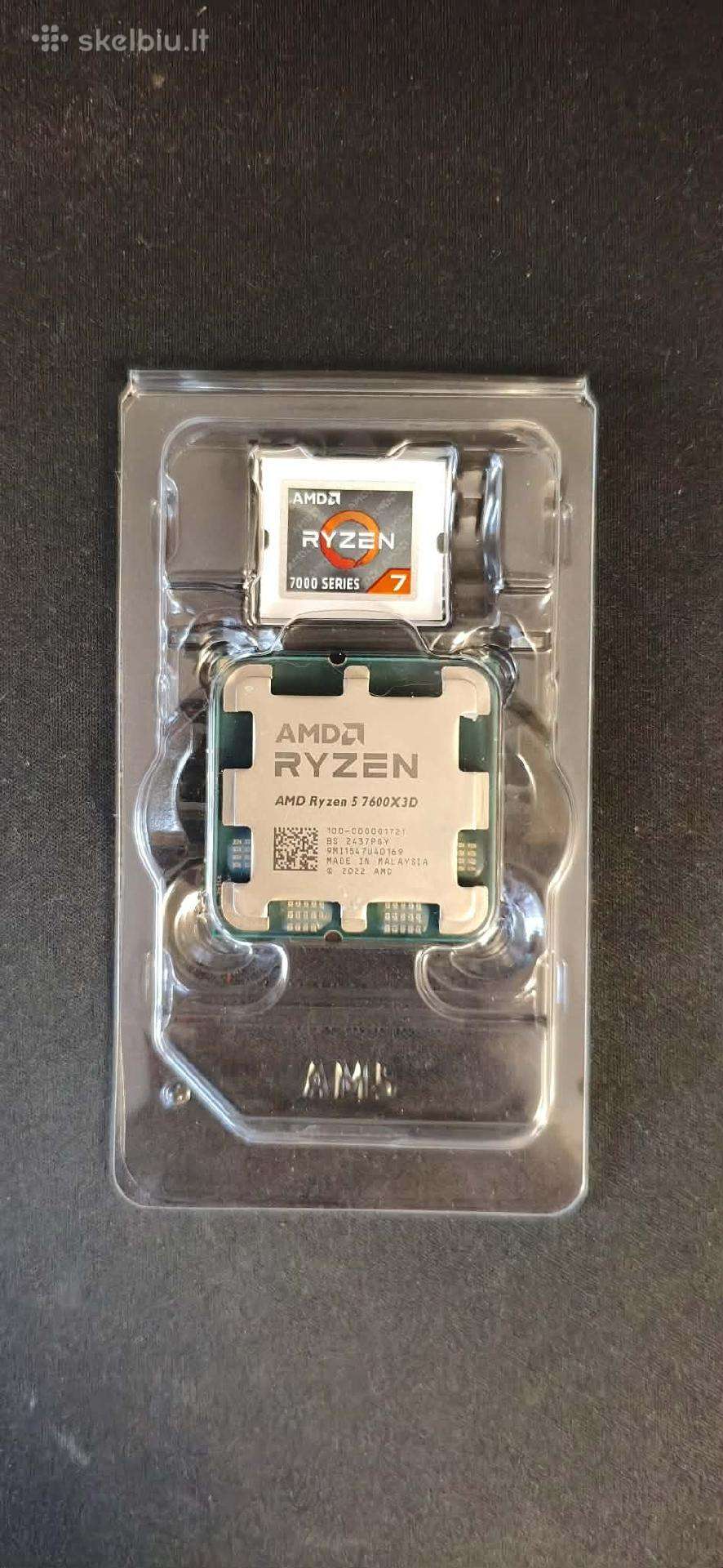 Procesorius Amd Ryzen 5 7600x3d