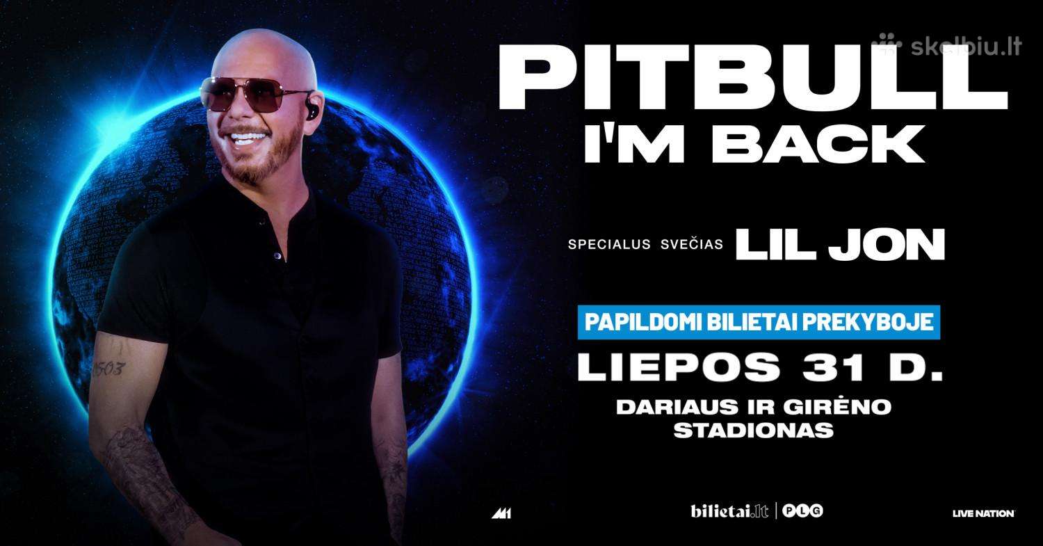 Pitbull Stovimas bilietas (Fanų zona) 07.31