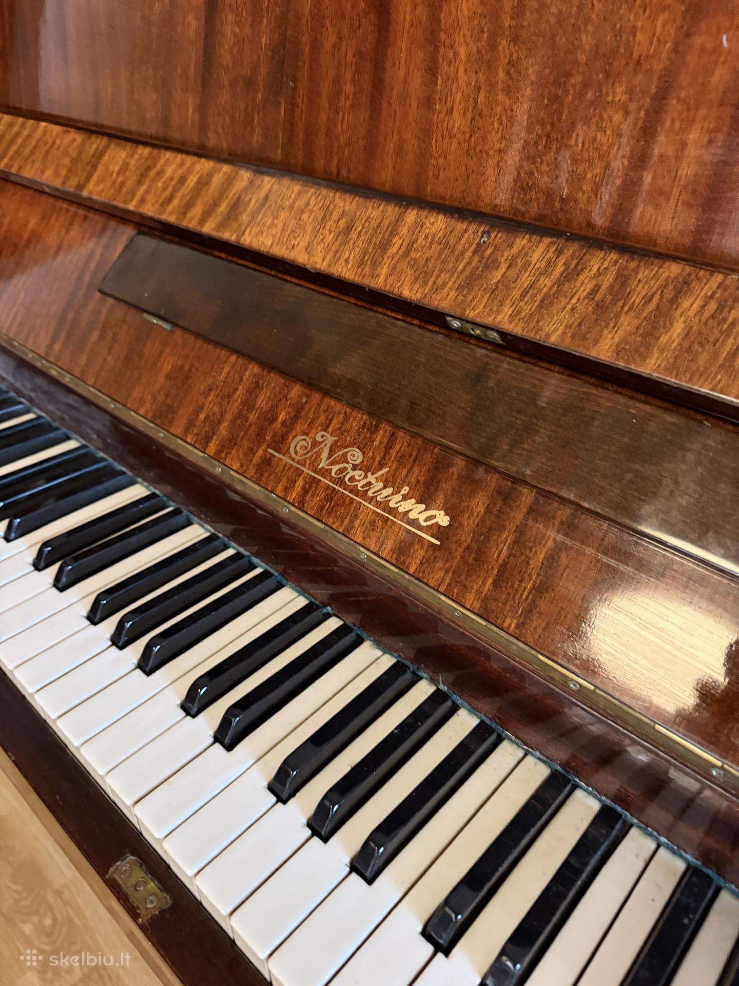 Dovanojamas pianinas Noktuino
