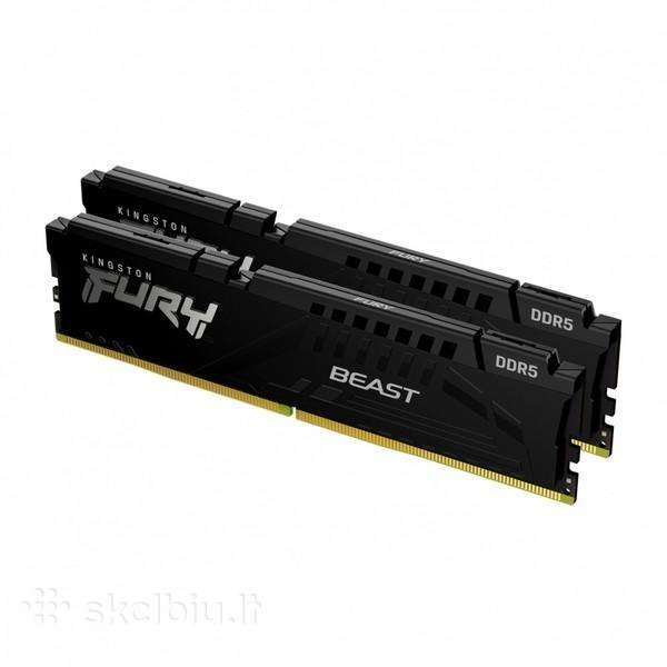 Kingston 32gb 5600mhz Ddr5 Cl40 Dimm Kit of 2 Fury