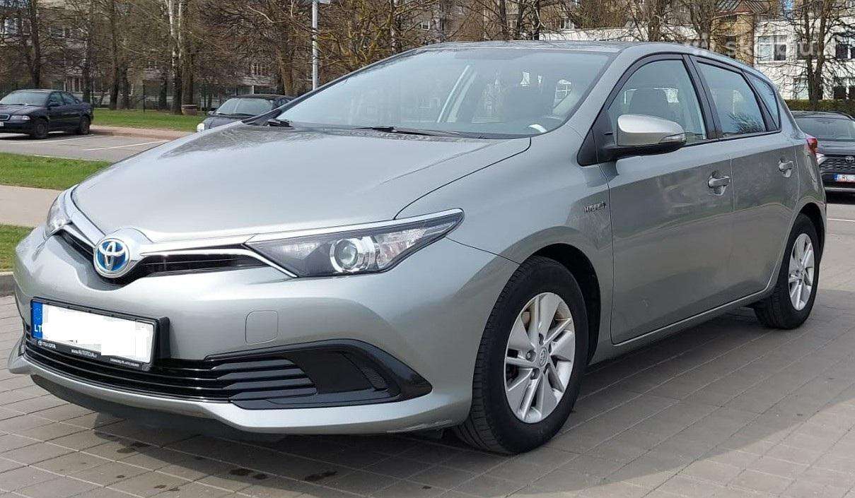 Toyota Auris 1.8 hybrid, 2016m. hečbekas Vilnius