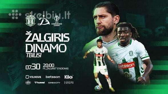 Uefa Vilniaus Žalgiris - Tbilisi Dinamo