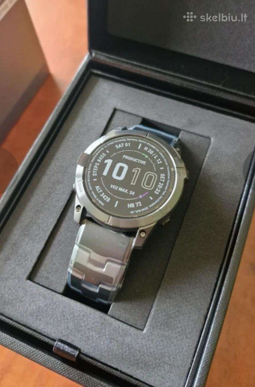 Garmin Fenix 7x Sapphire Solar Carbon Gray Dlc