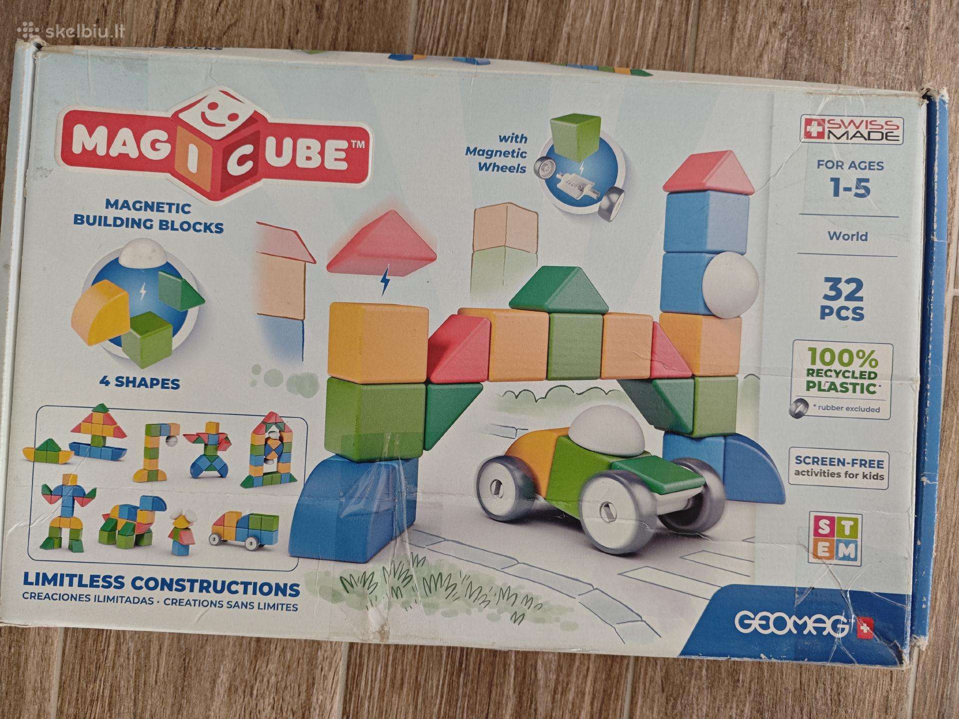 Geomag Magicube magnetinė dėlionė, 32 dalys