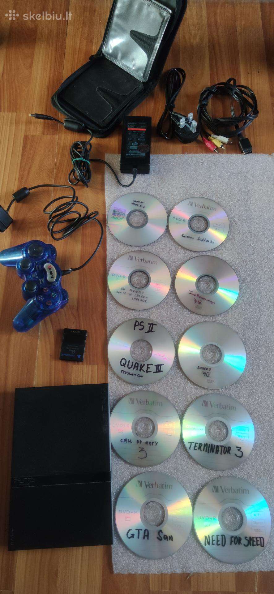 Playstation 2 su žaidimais