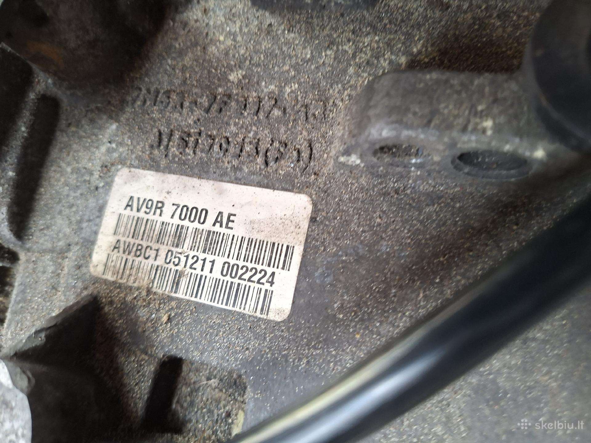 Ford Galaxy pavarų dėžė