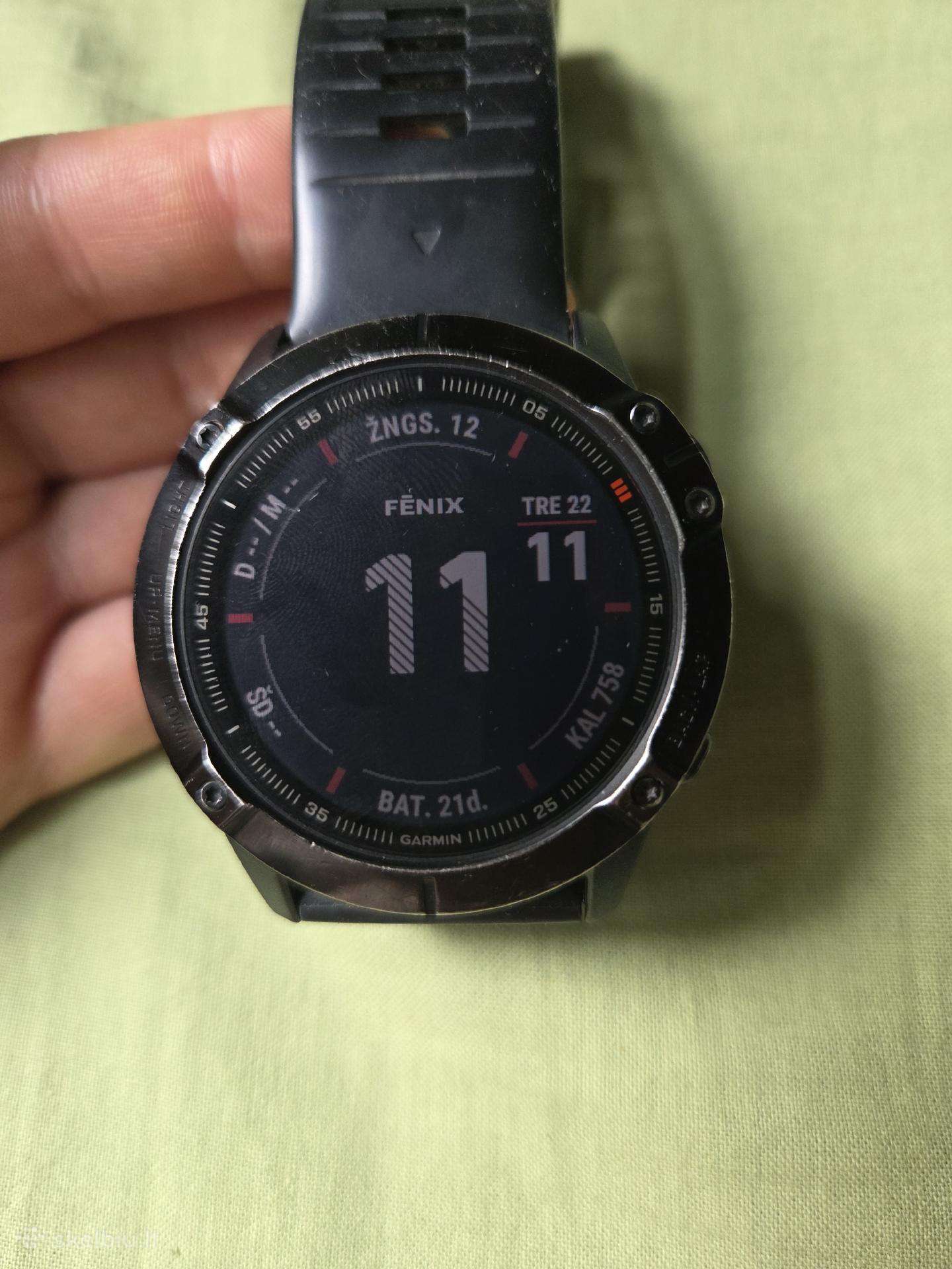 Parduodamas Garmin Fenix 6x pro