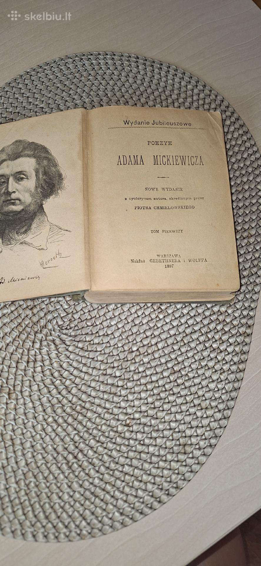 Adomo Mickevičiaus poezija 1897m.
