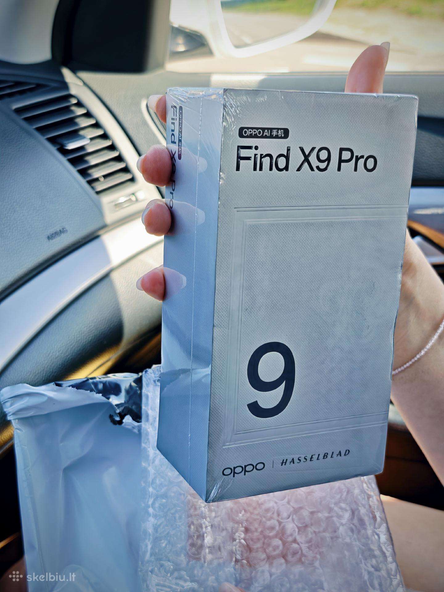 Oppo Find X9 Pro. Hasselblad. 16/512gb. Naujas.
