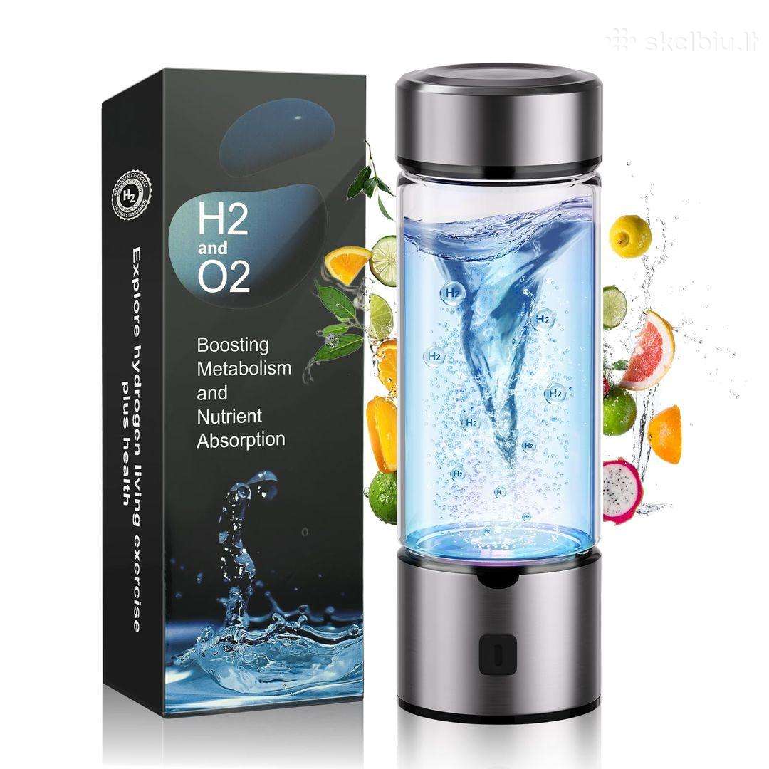 Nauji vandenilio vandens buteliukai 450ml