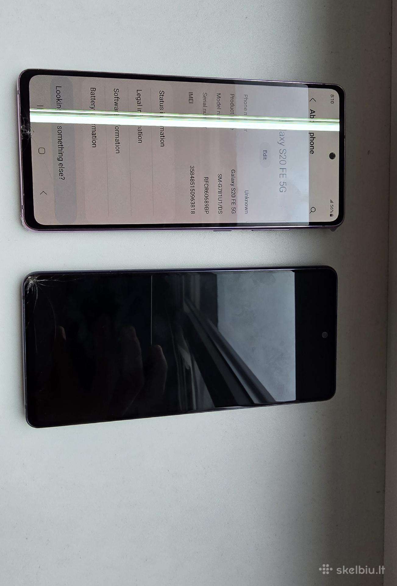 Samsung s20fe dalimis