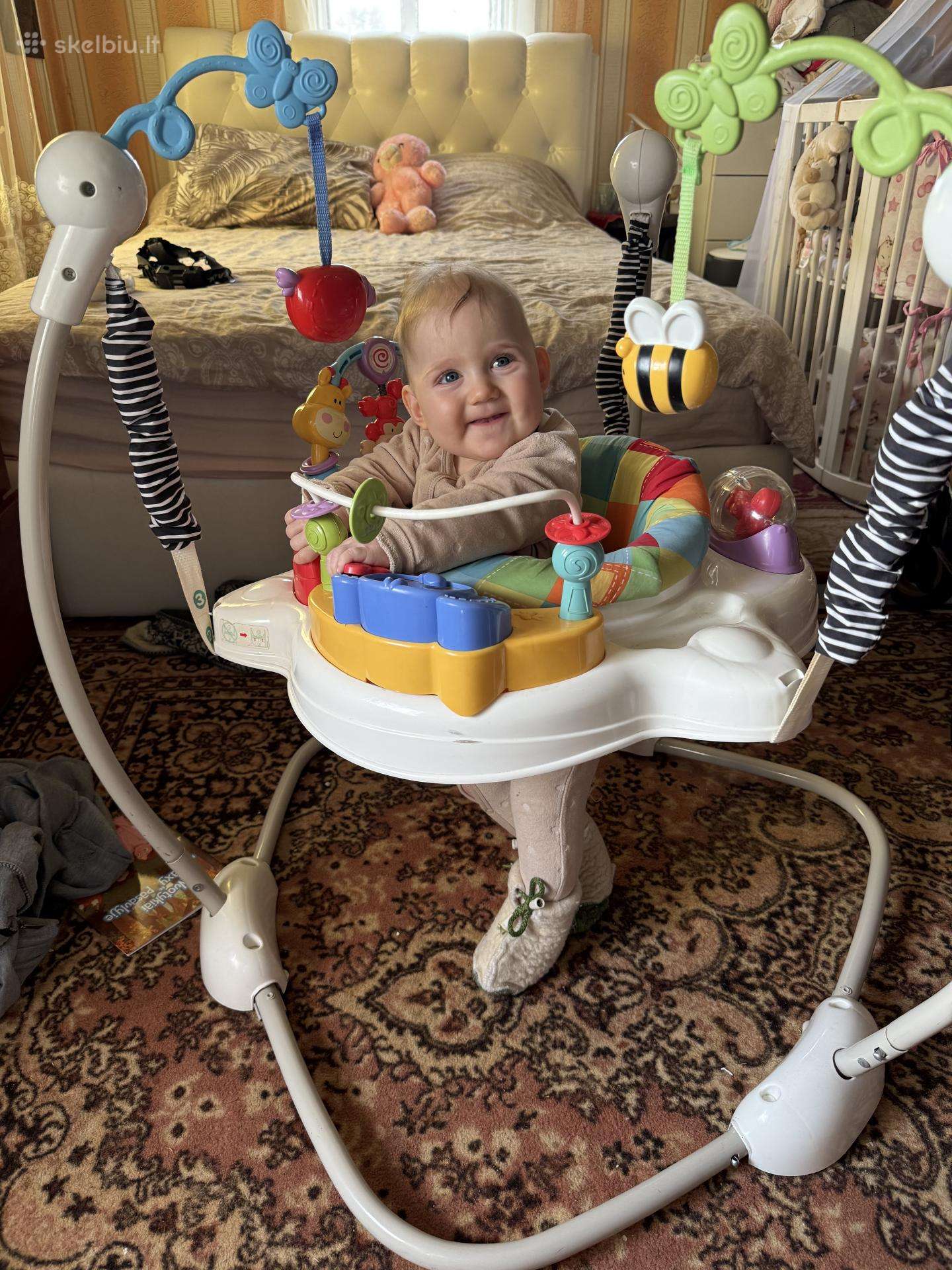 Fisher-price Rainforest šokliukas–veiklos centras