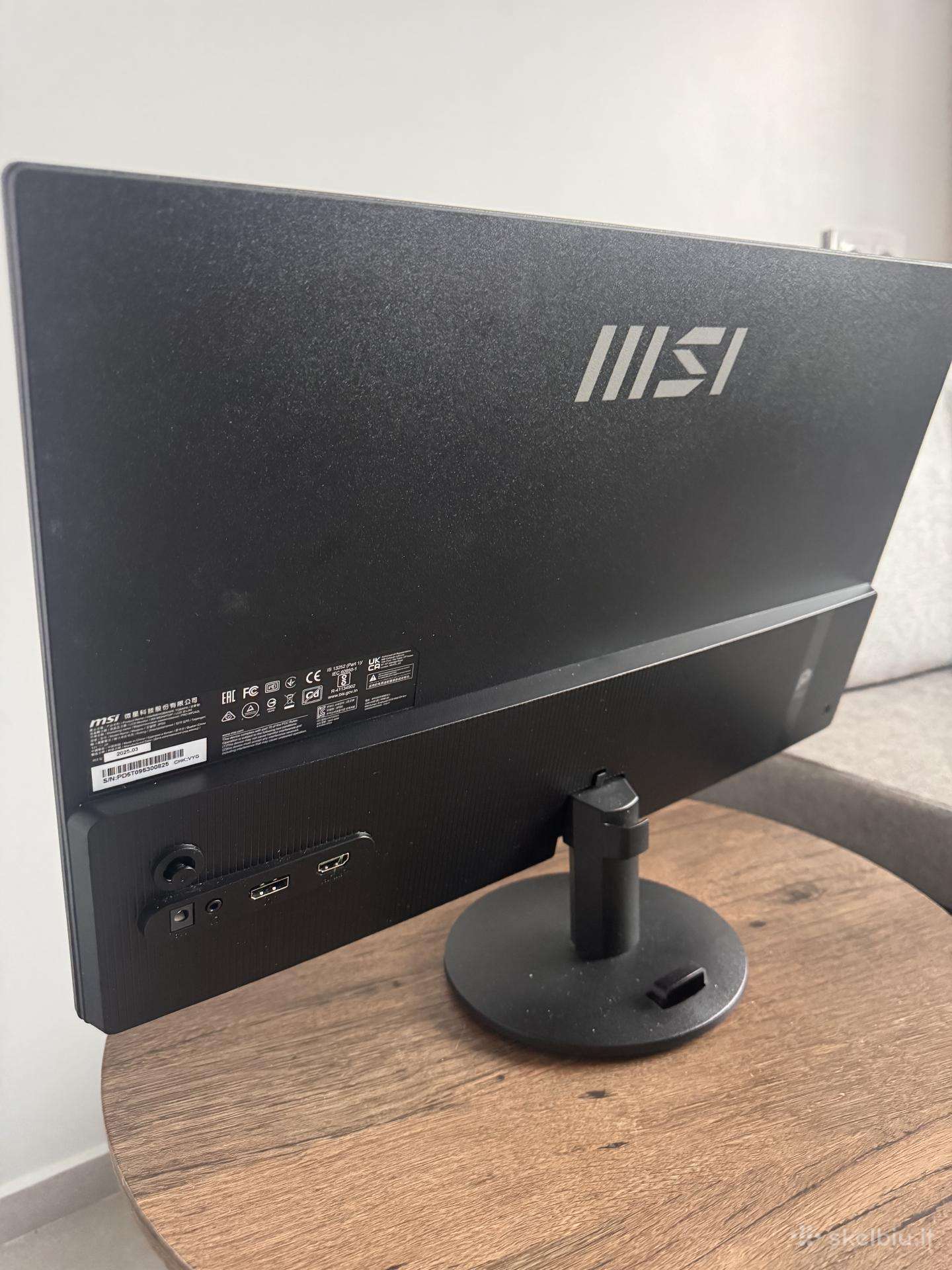 Msi monitoriai 2 vnt