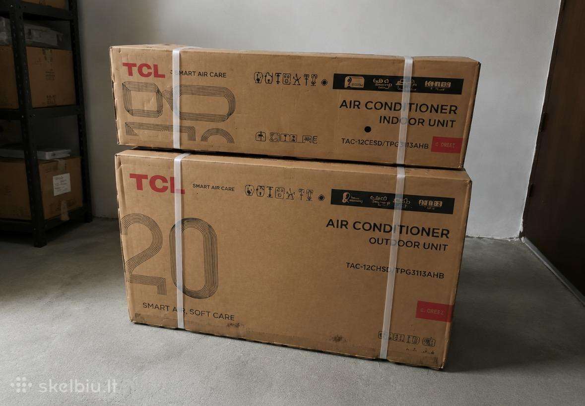 Sieninis oro kondicionierius Tcl 3,4kw