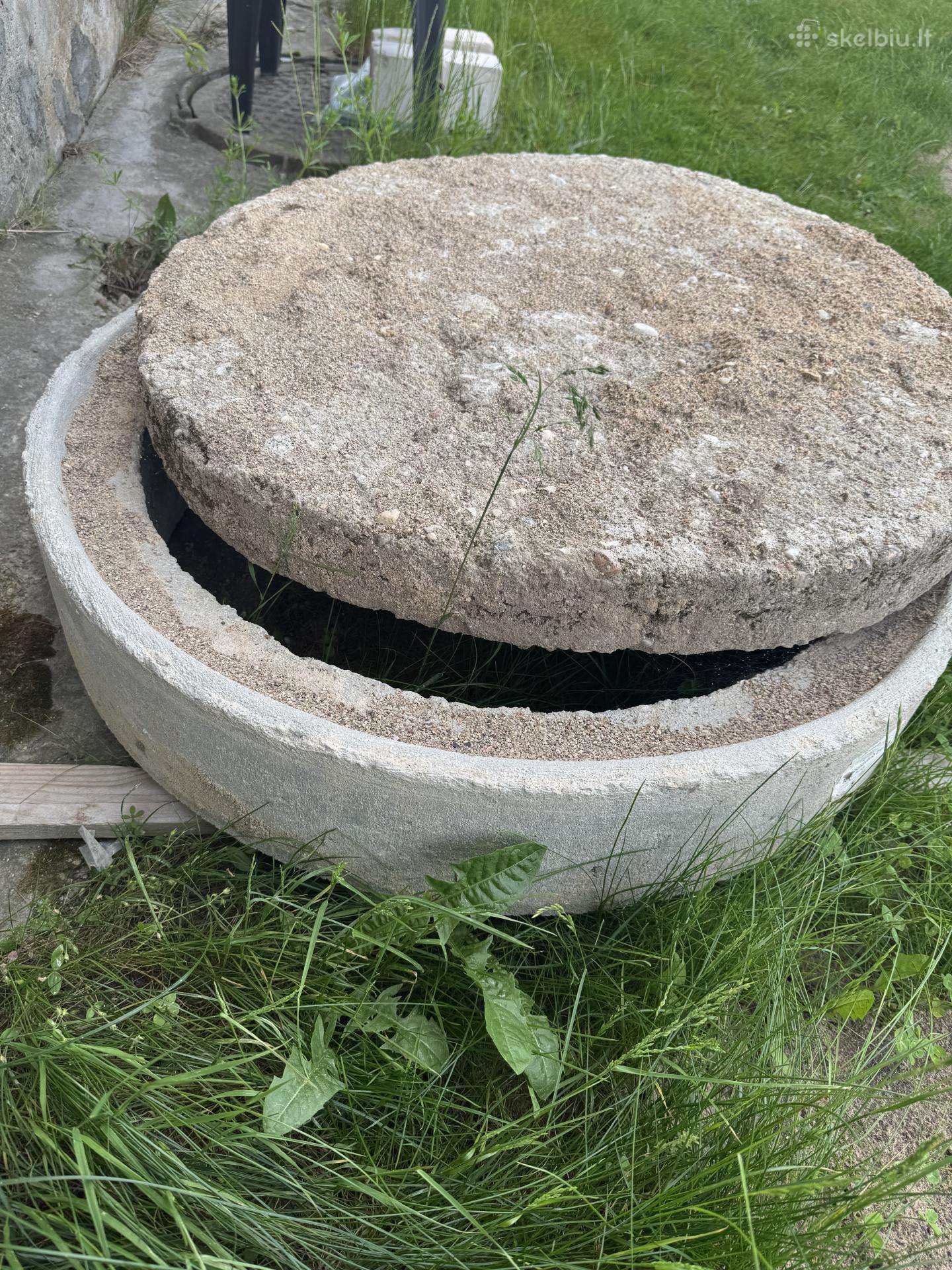 Šulinio žiedas ir dangtis