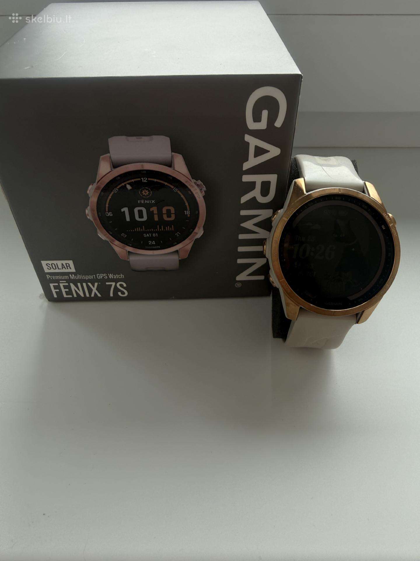 Garmin Fenix 7 solar rose gold