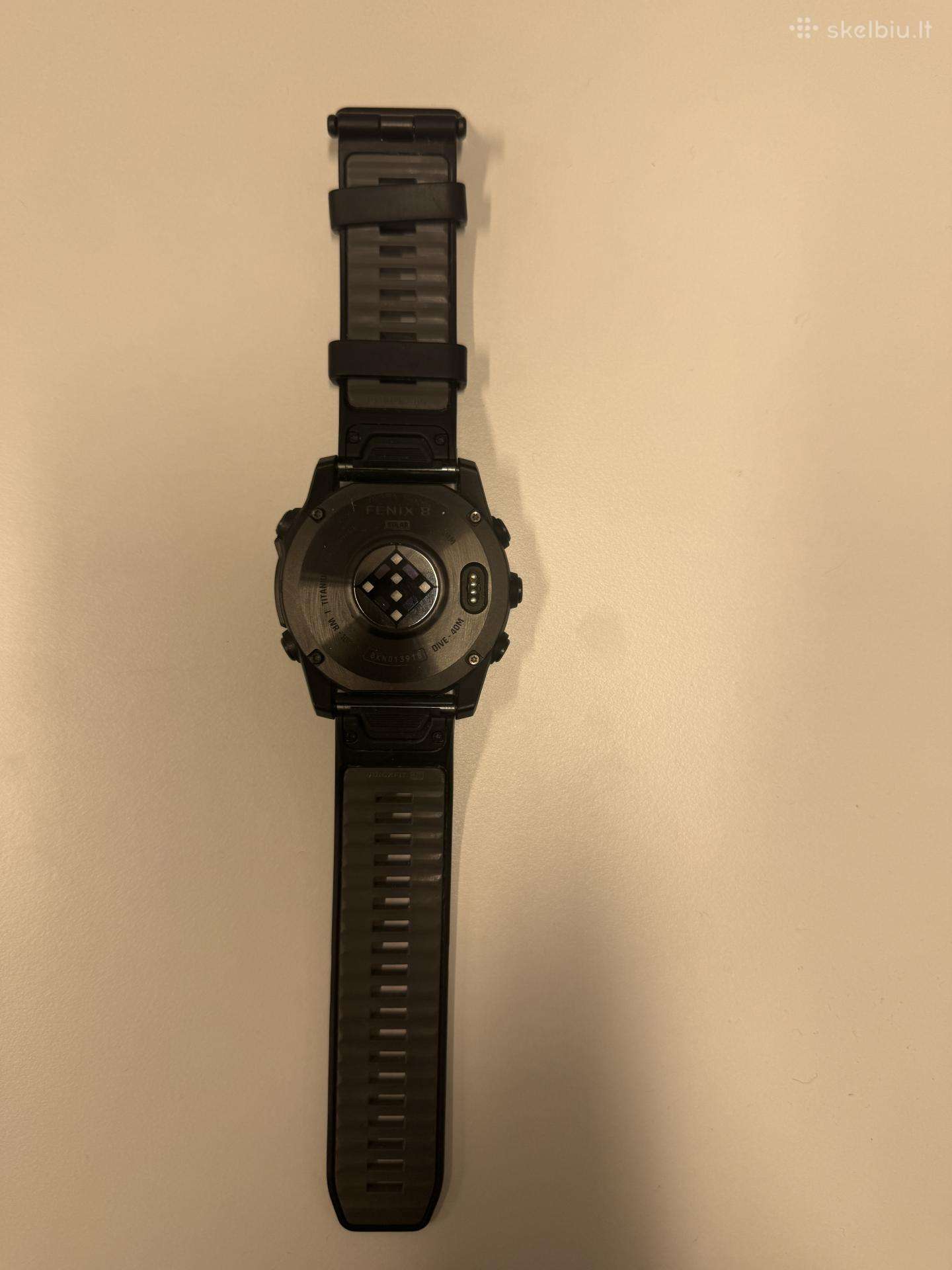 Garmin fēnix® 8 Solar Sapphire Titanium 51 mm