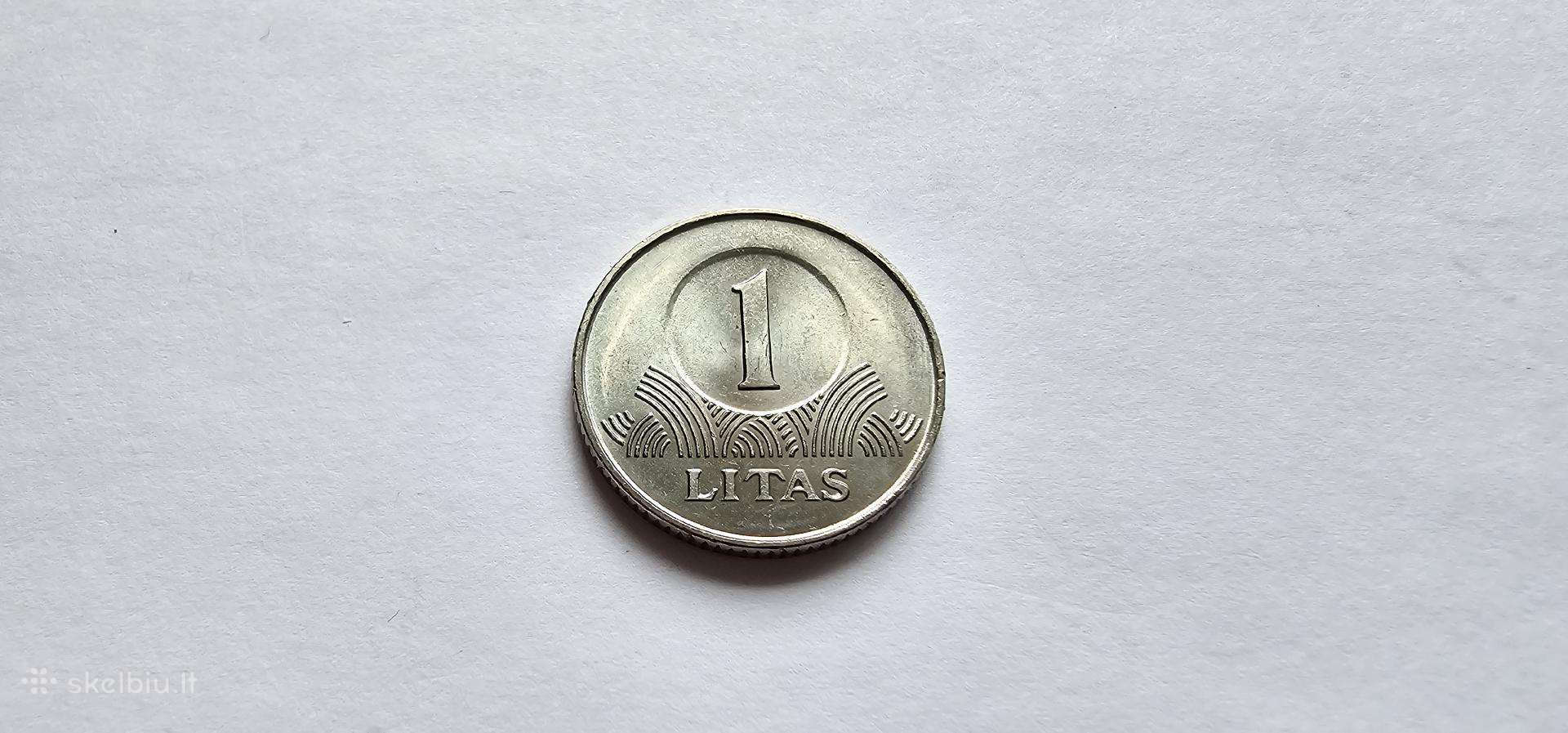 1999 1 litas Unc