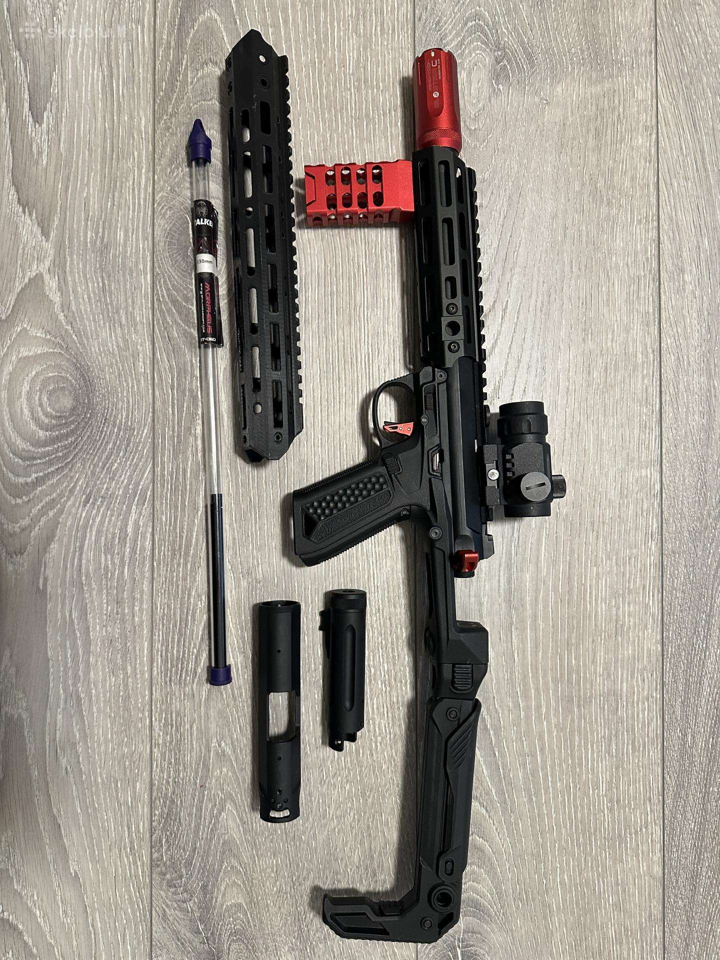 Aap-01 airsoft apranga, akiniai