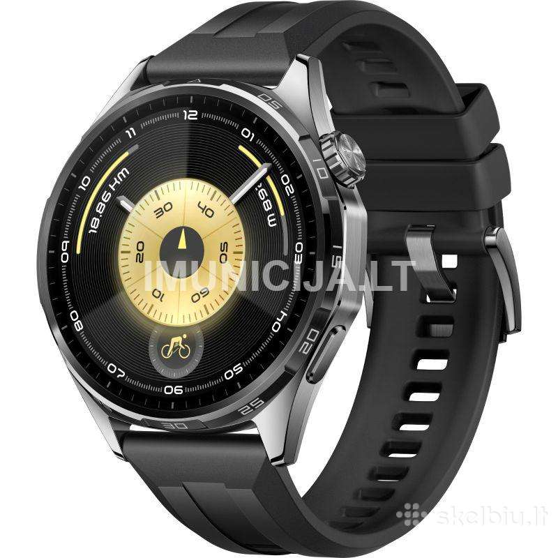 Huawei Watch GT 6 (46mm) Black (Naujas) + 6 mėn. g