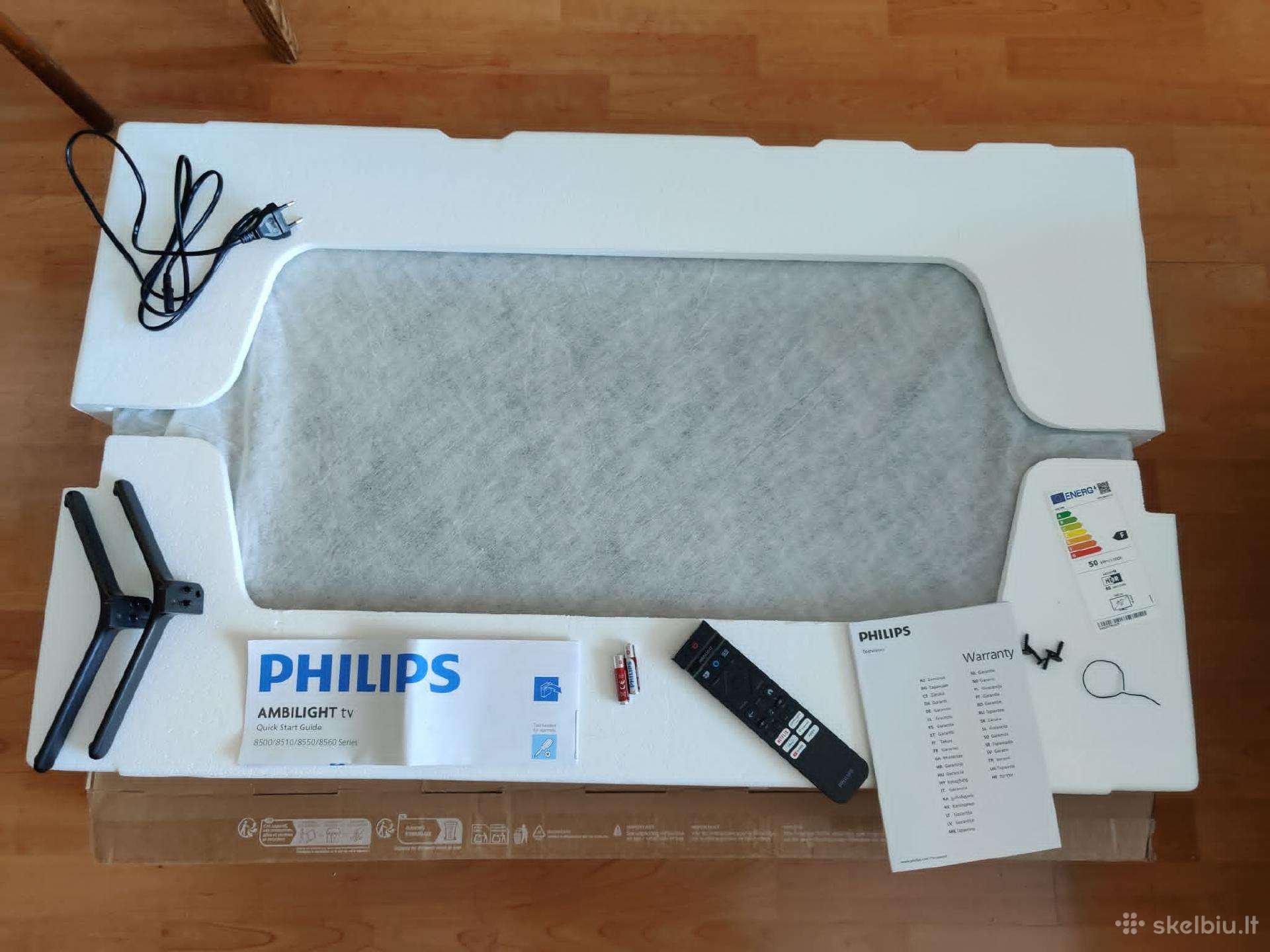 Televizorius 43pus8560/12 TV Philips 43"
