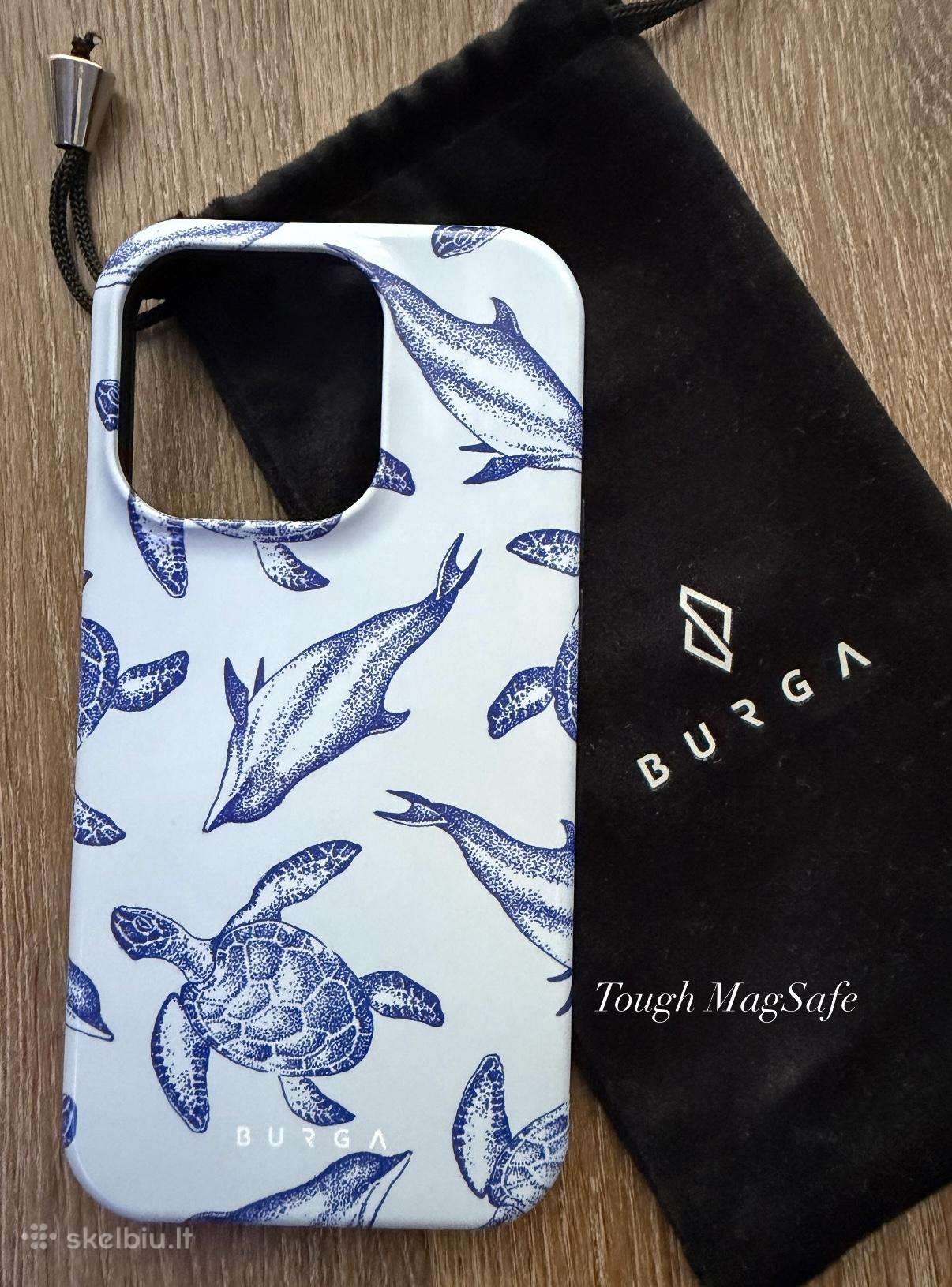 Burga dėkliukai telefonui iPhone 14 Pro