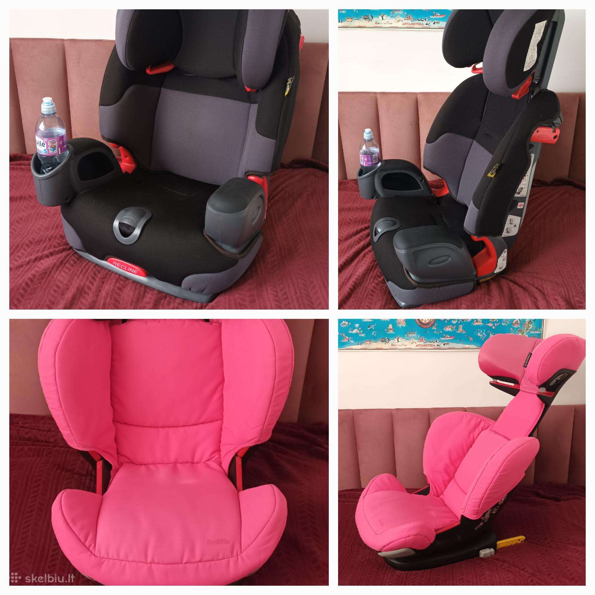 Auto kedute Maxi cosi Rodifix + Graco be isofix
