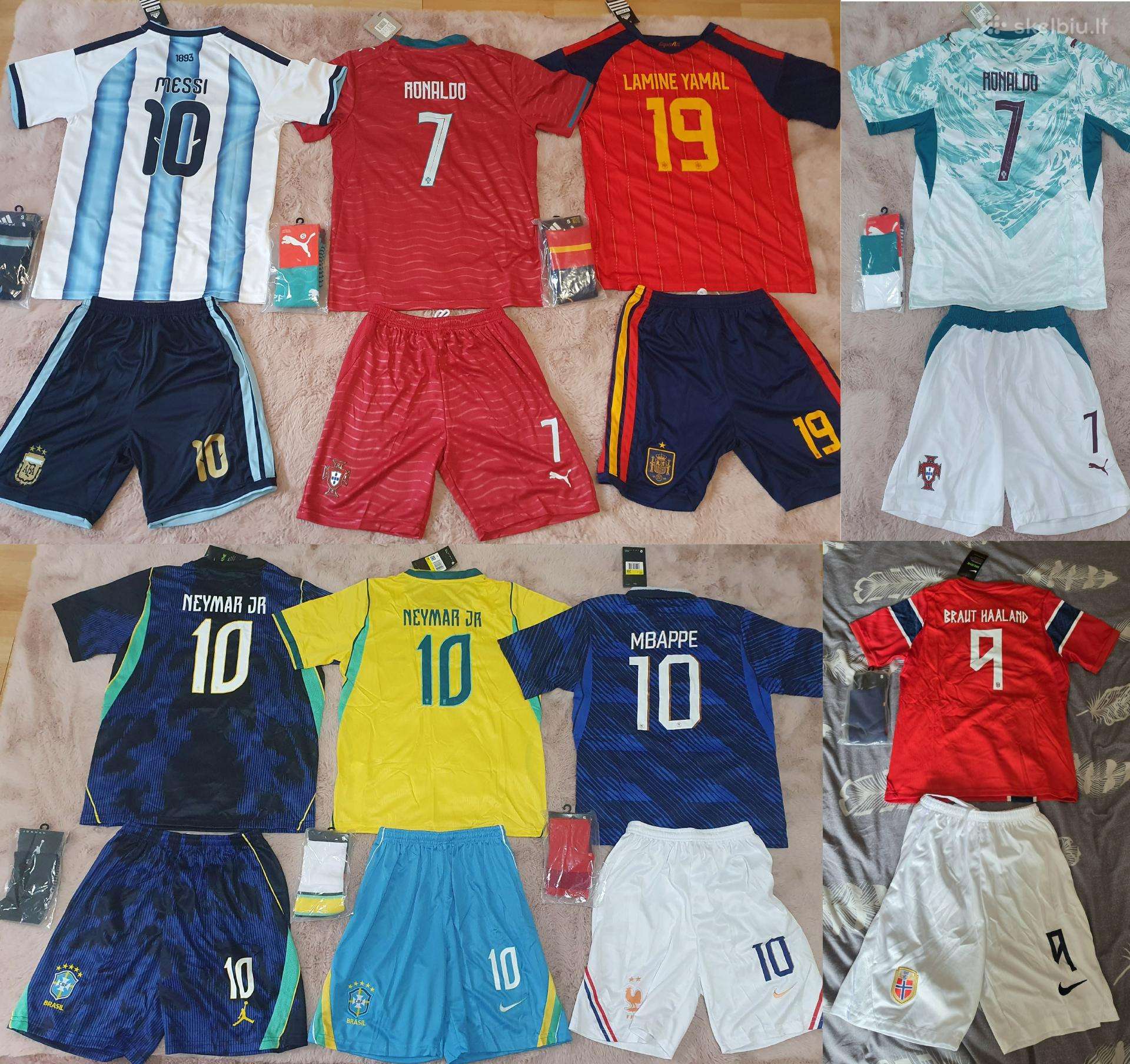 Messi/ronaldo/yamal/mbappe/neymar/haaland vaikams