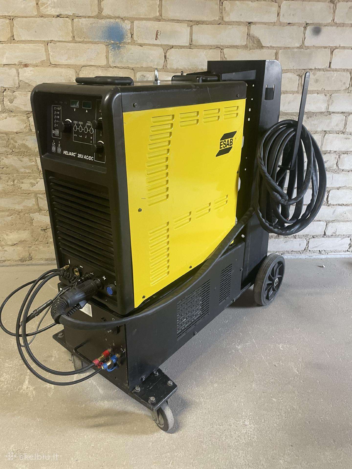 Esab heliarc 283i ac/dc