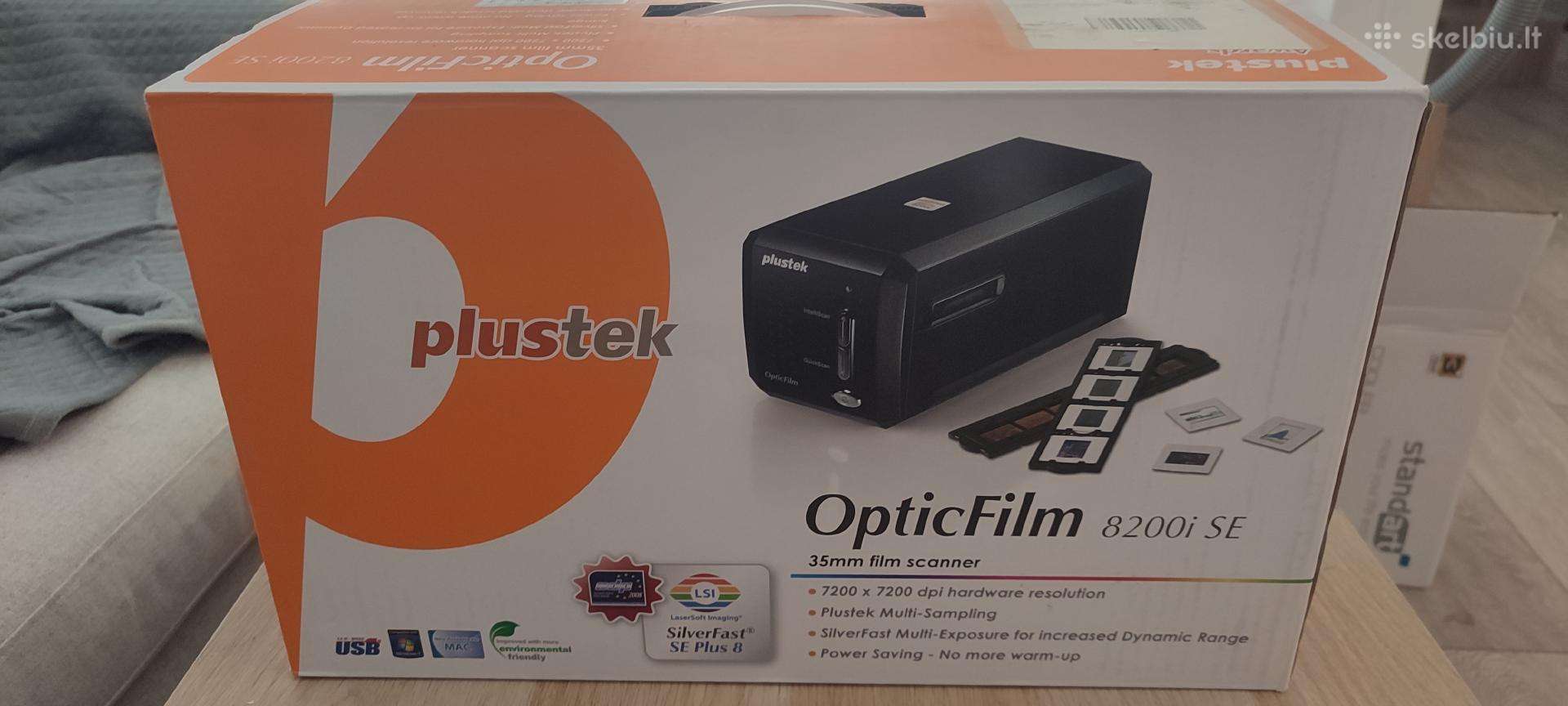 Fotojuostelių skaneris plustek 8200i se
