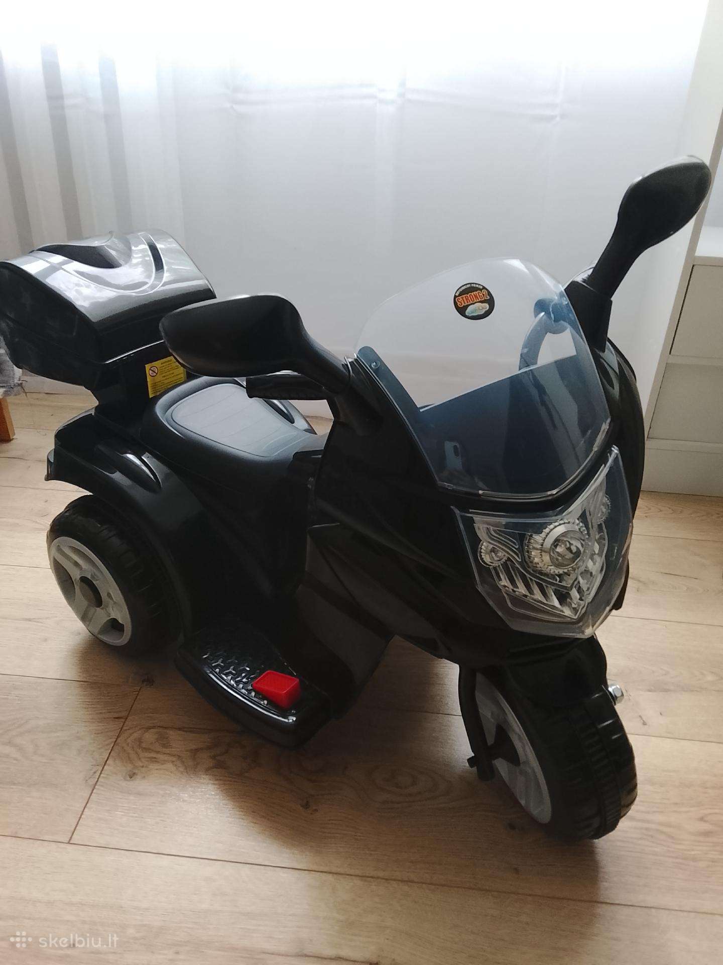 Parduodamas vaikiškas elektrinis motociklas
