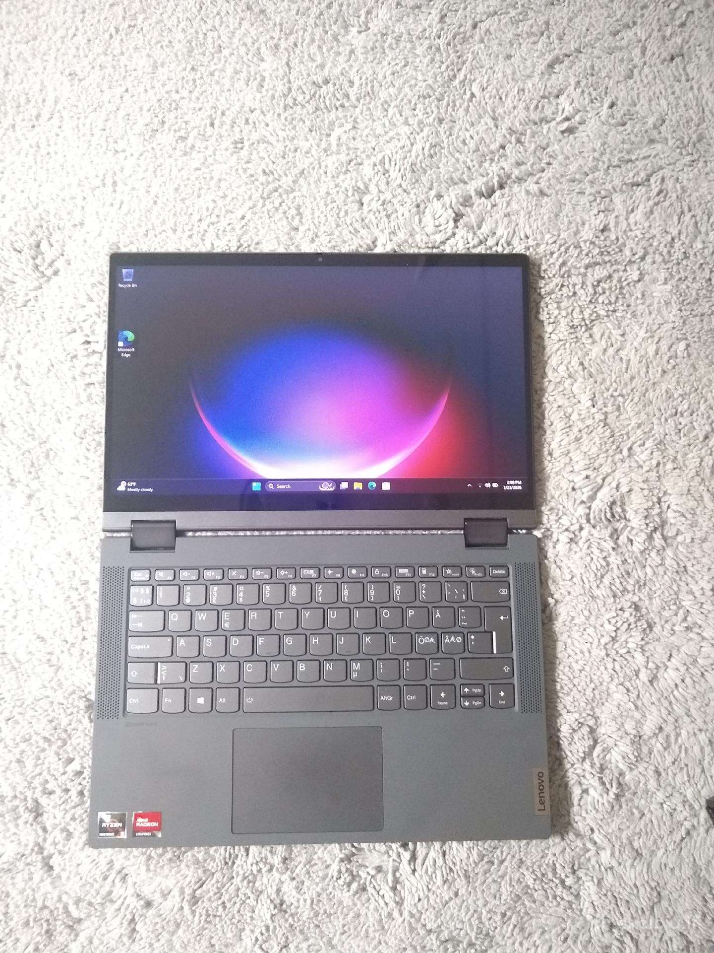 Yoga Flex 14" touch Ryzen 5300u