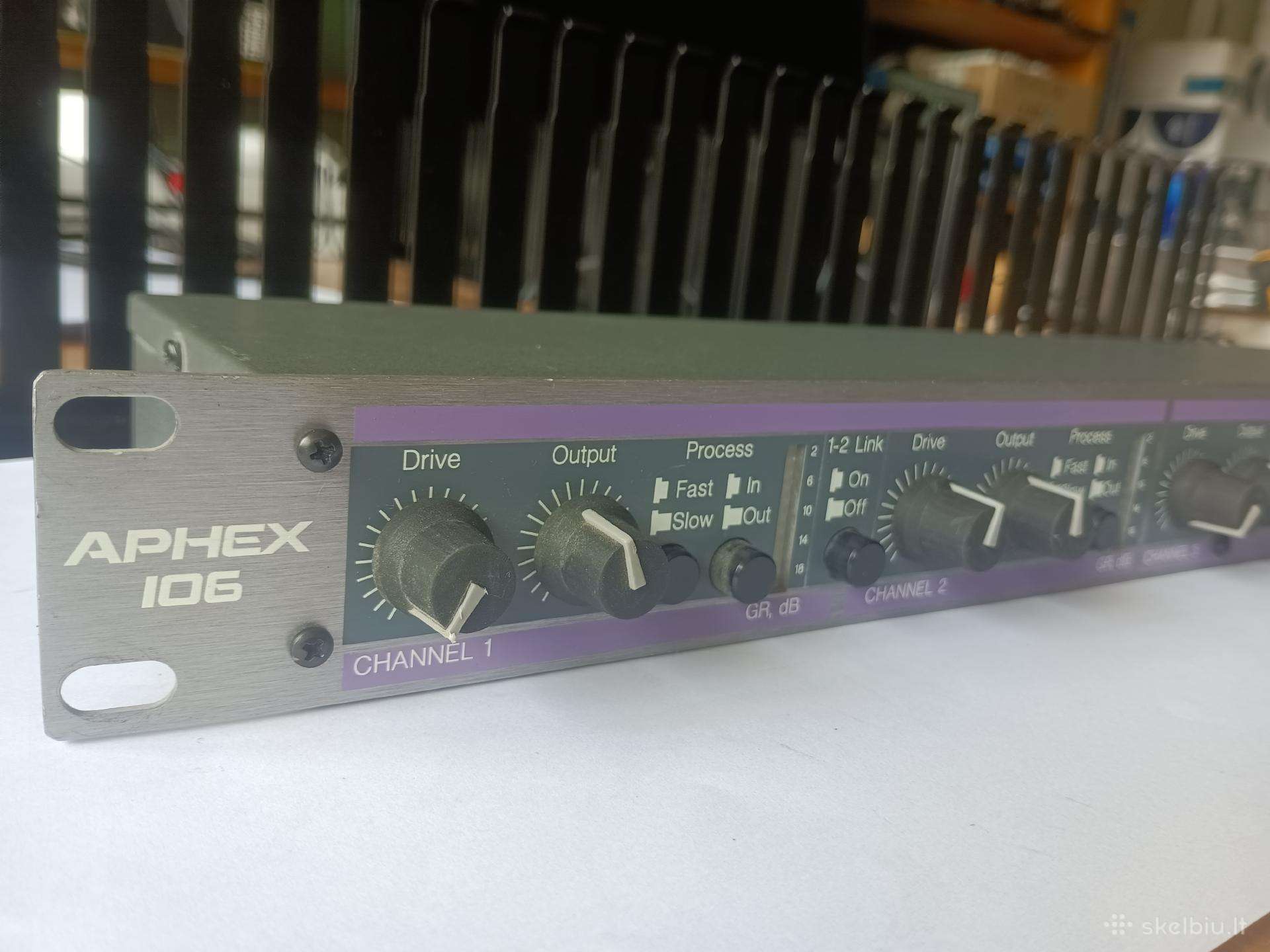 Aphex easyrider 106, 4 kanalų auto kompresorius