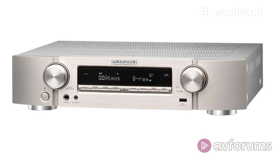 Marantz Nr1711 namų kino stiprintuvas (Silver)
