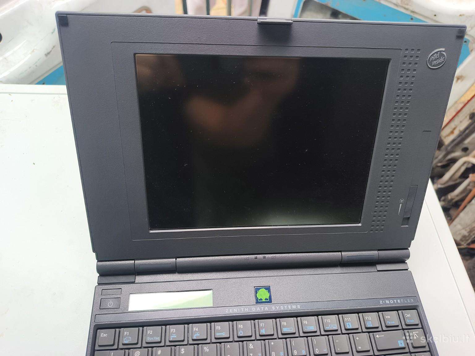 Retas Zenith Z-noteflex Ntb005 486 retro laptopas