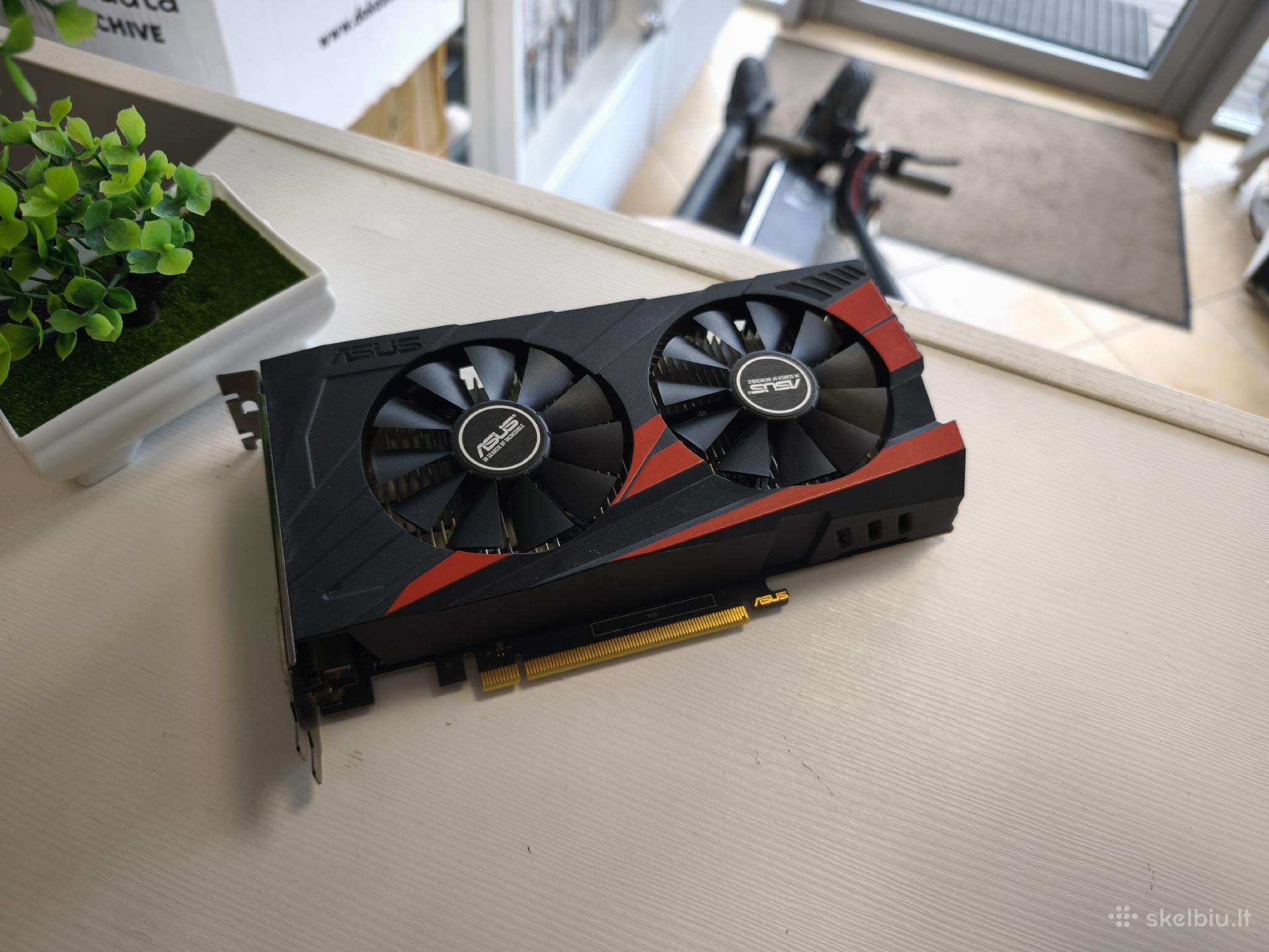 Asus Gtx 1050ti vaizdo plokštė