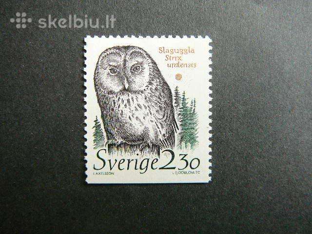 Pauksciai Peleda Svedija 1989 Mnh sv48