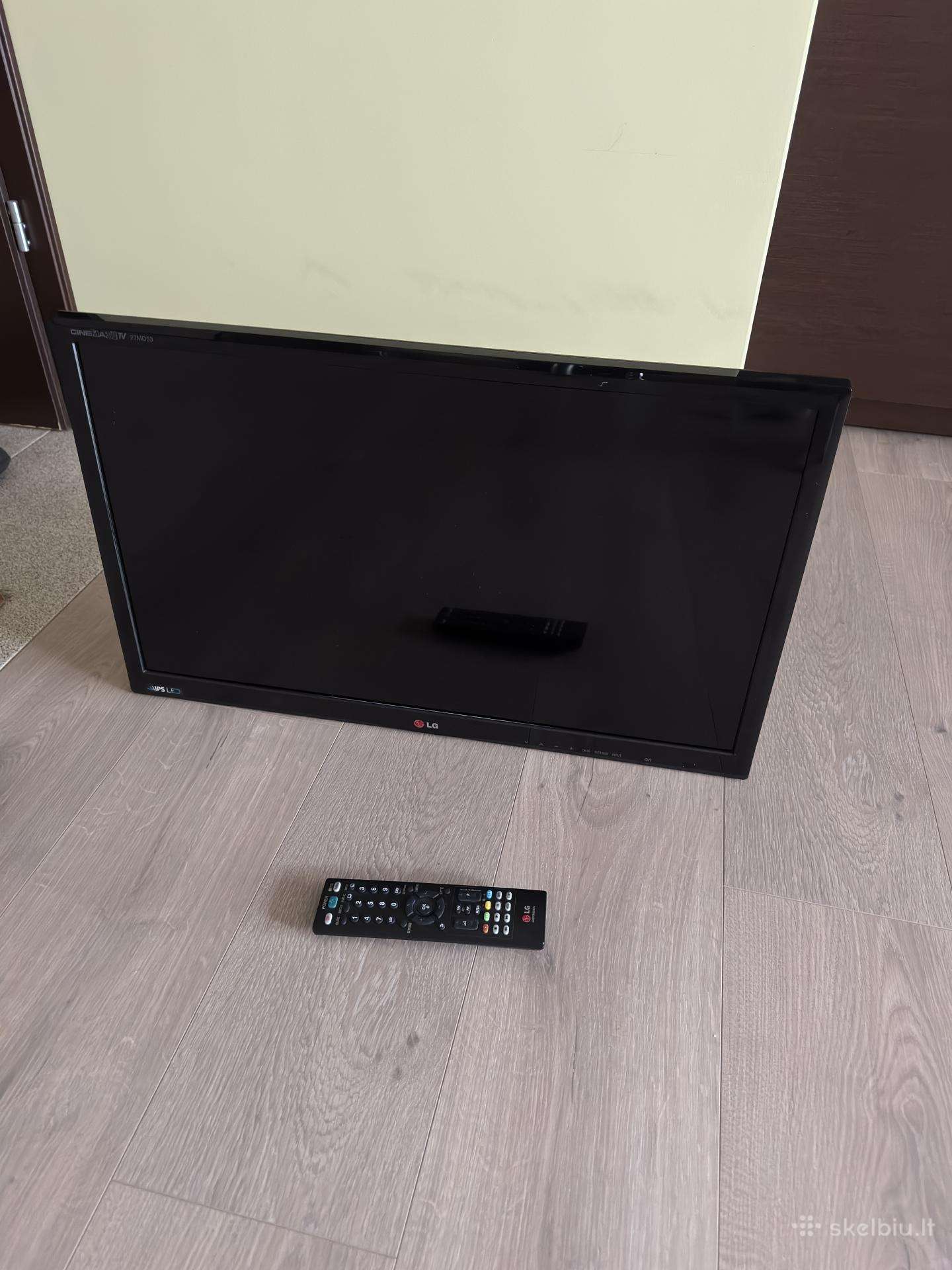 27 colių LED televizorius - monitorius su Full HD