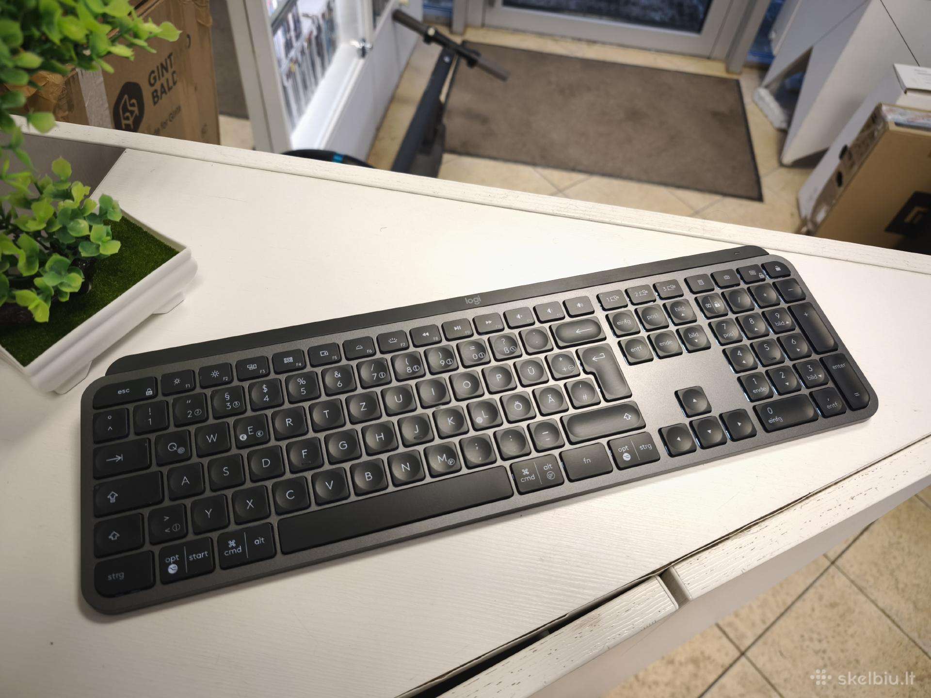 Kaip nauja Logitech Mx Keys belaidė klaviatūra