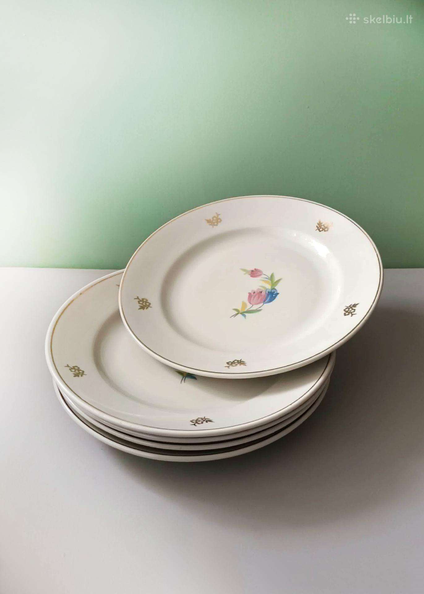 Lėkštės, 24cm, 5vnt., Pff, Ryga