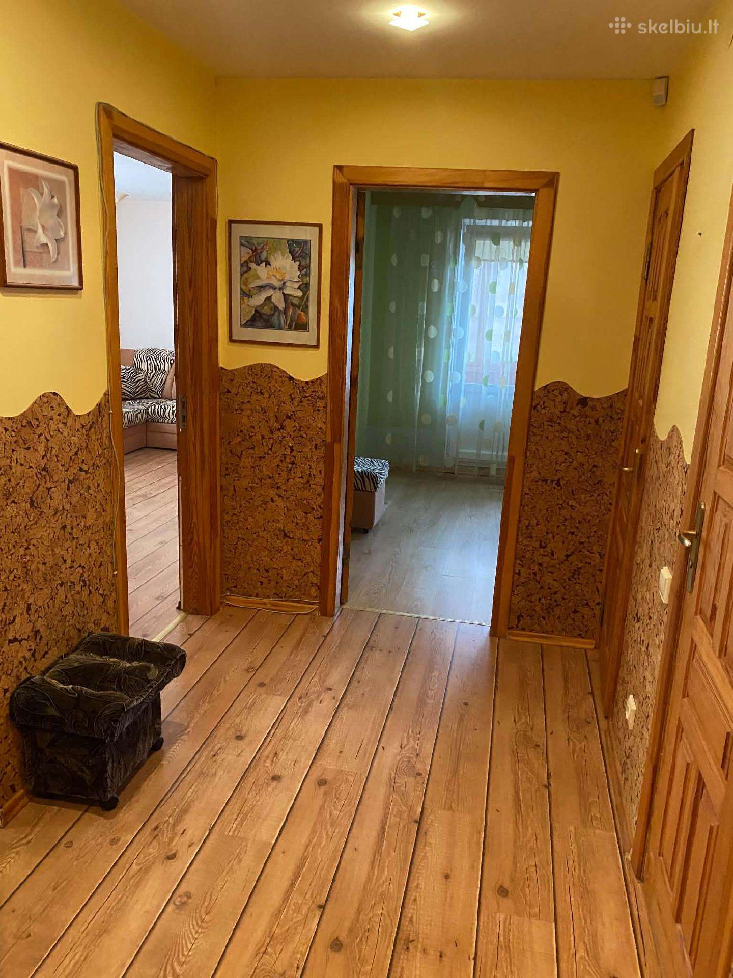 Parduodamas 2 kambarių butas, 1 aukšte