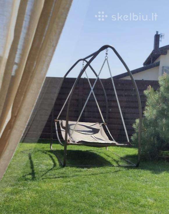 Pakabinamas hamakas su tinklelių