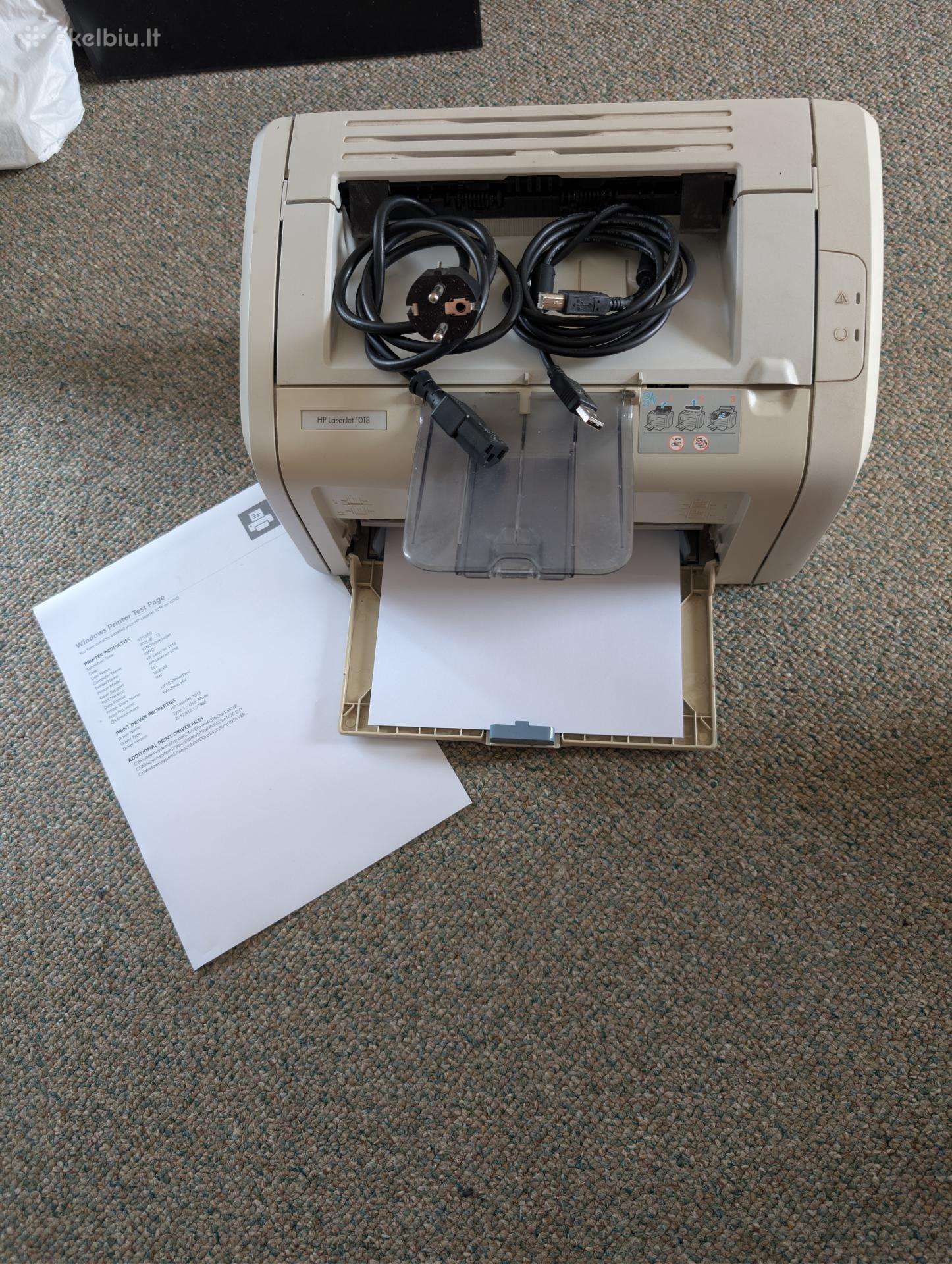 Darbinis spausdintuvas Hp Laserjet 1018