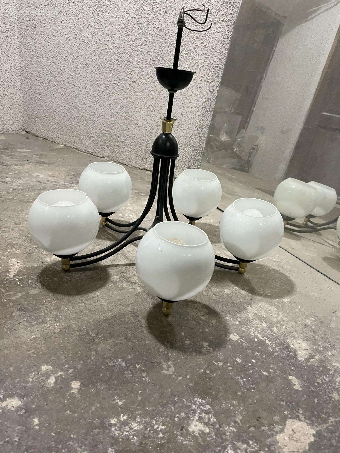 Vintažinė lempa pakabinimas šviestuvas artdeco